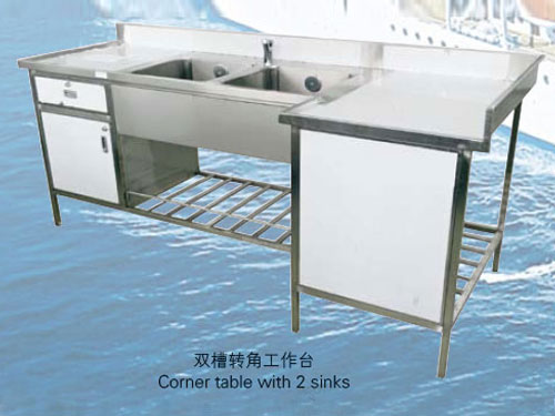 双槽转角工作台